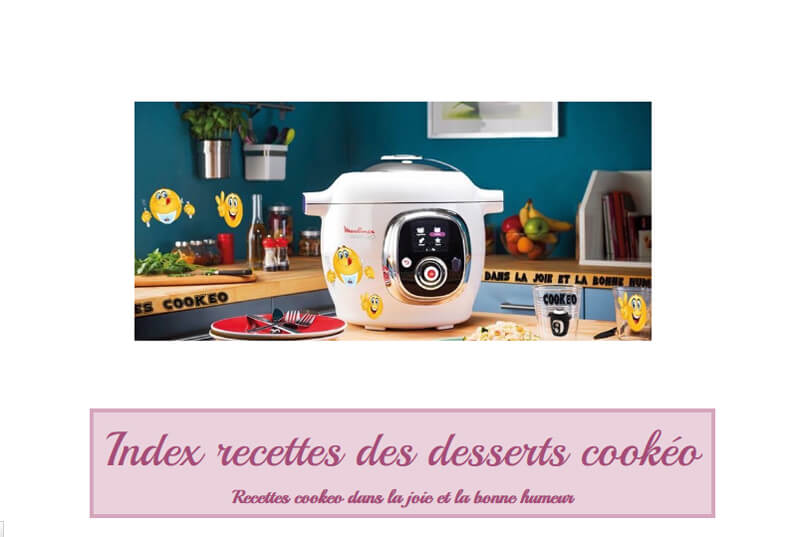 Index Des Recettes Cookeo | Recettes Cookéo