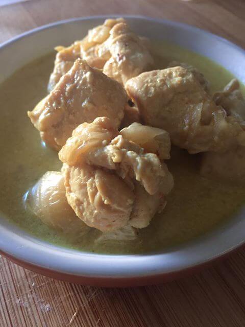 Émincé de poulet curry/ paprika au Cookeo