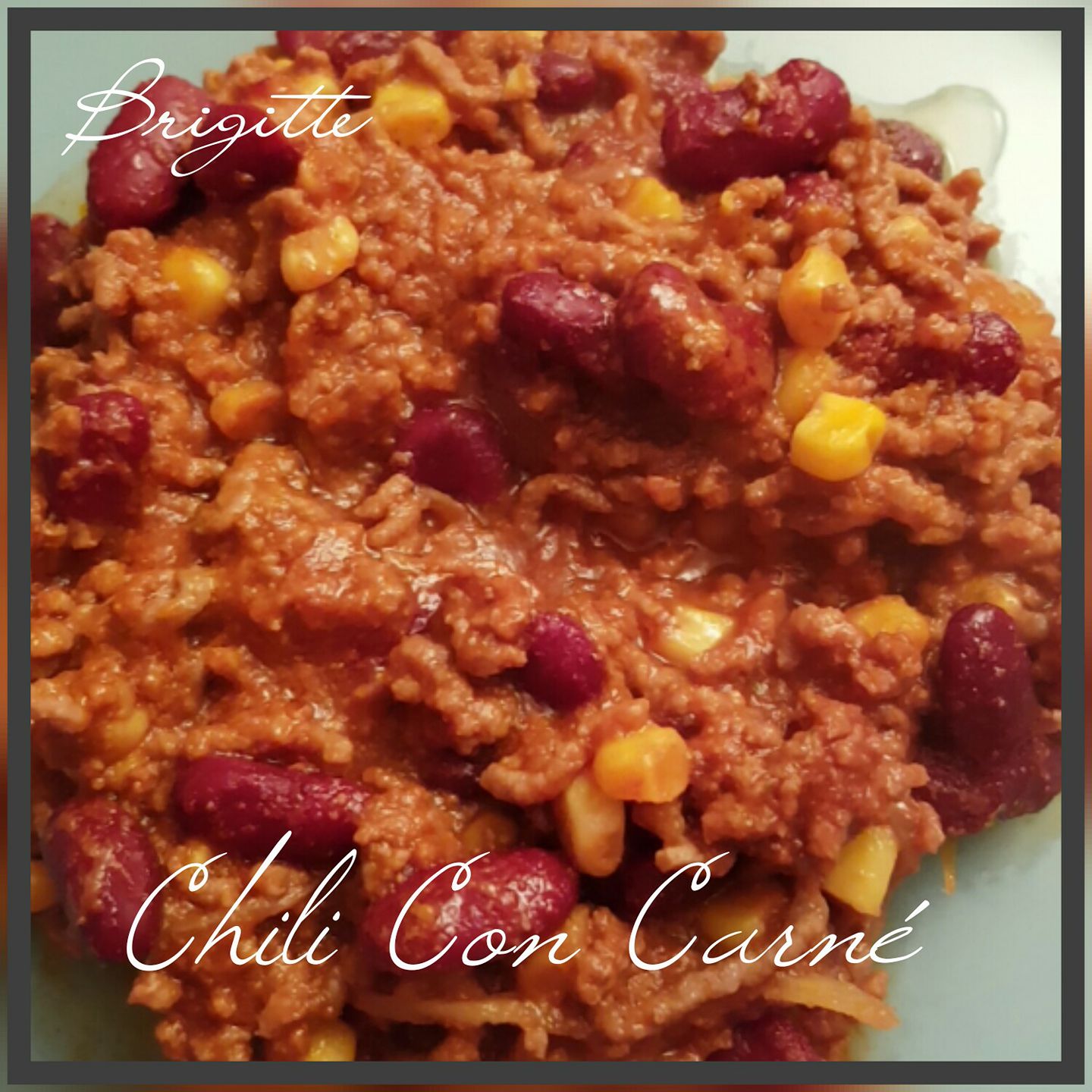 Chili Con Carne à ma façon