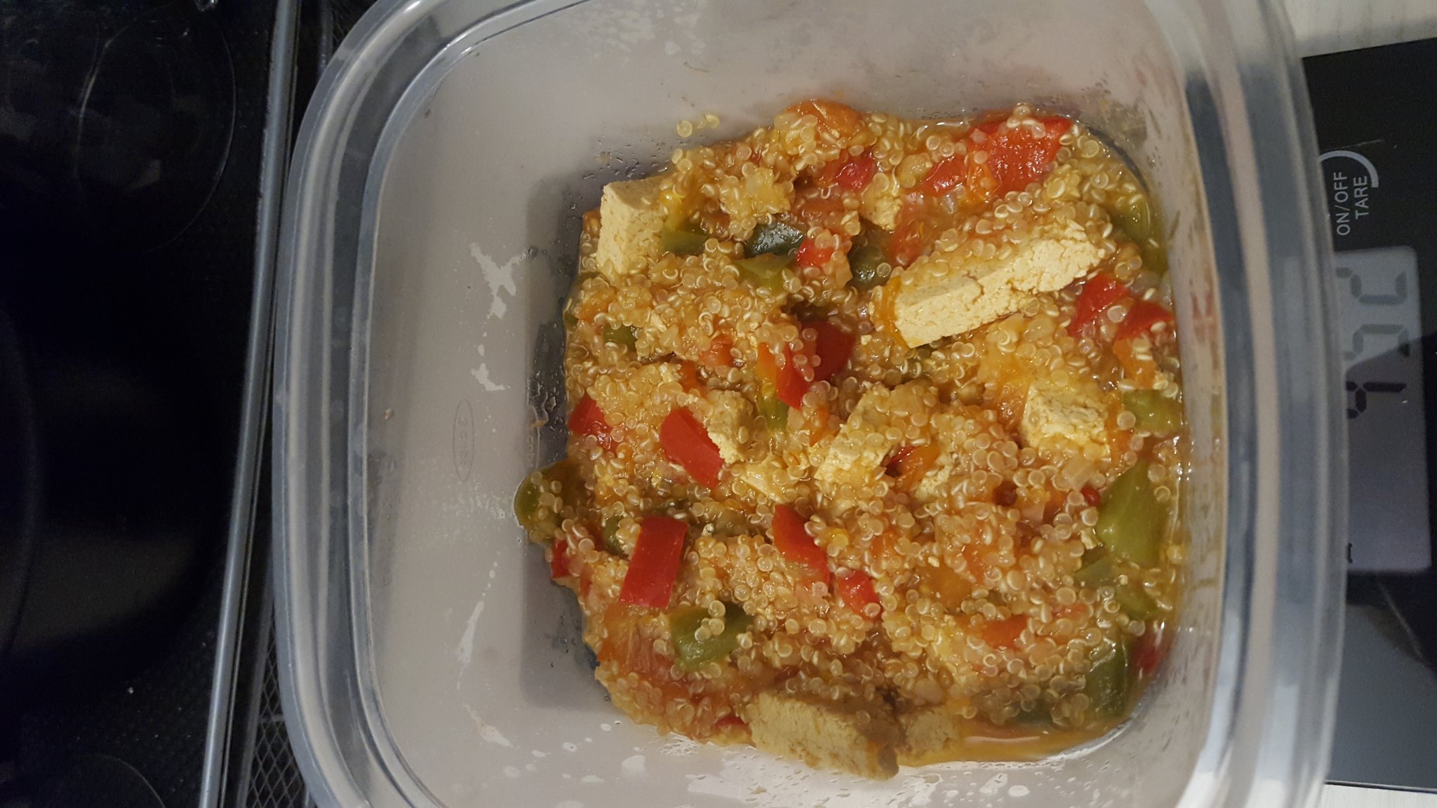 Quinoa et Tofu aux petits légumes