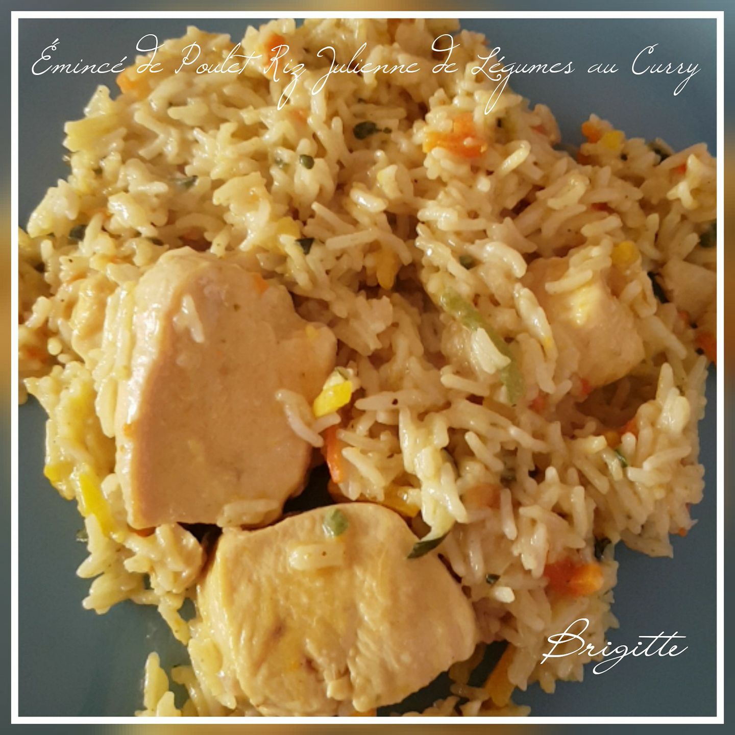 Emincé De Poulet Riz Julienne De Légumes Au Curry | Recettes Cookeo