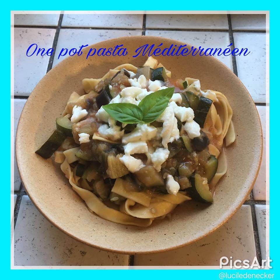 one pot pasta mediterraneen