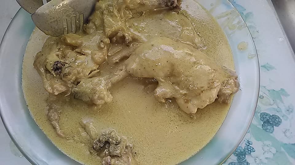 cuisses de poulet curry