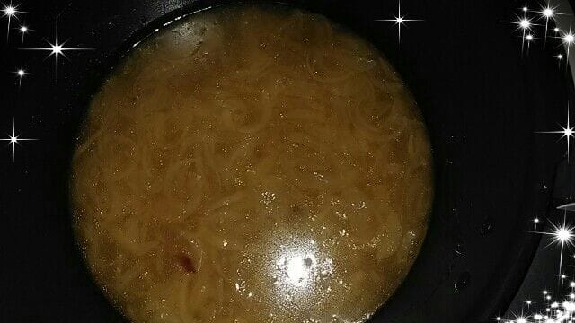 soupe à l'oignon