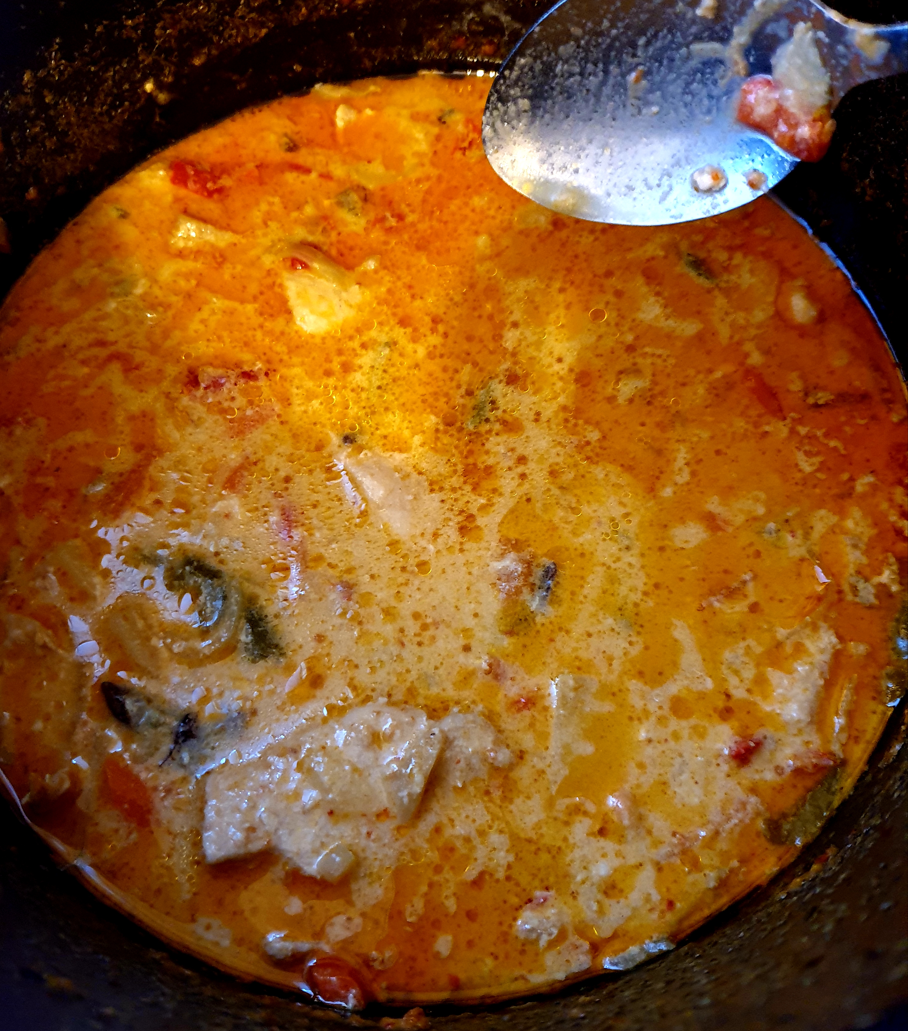 Poulet curry façon Thaï