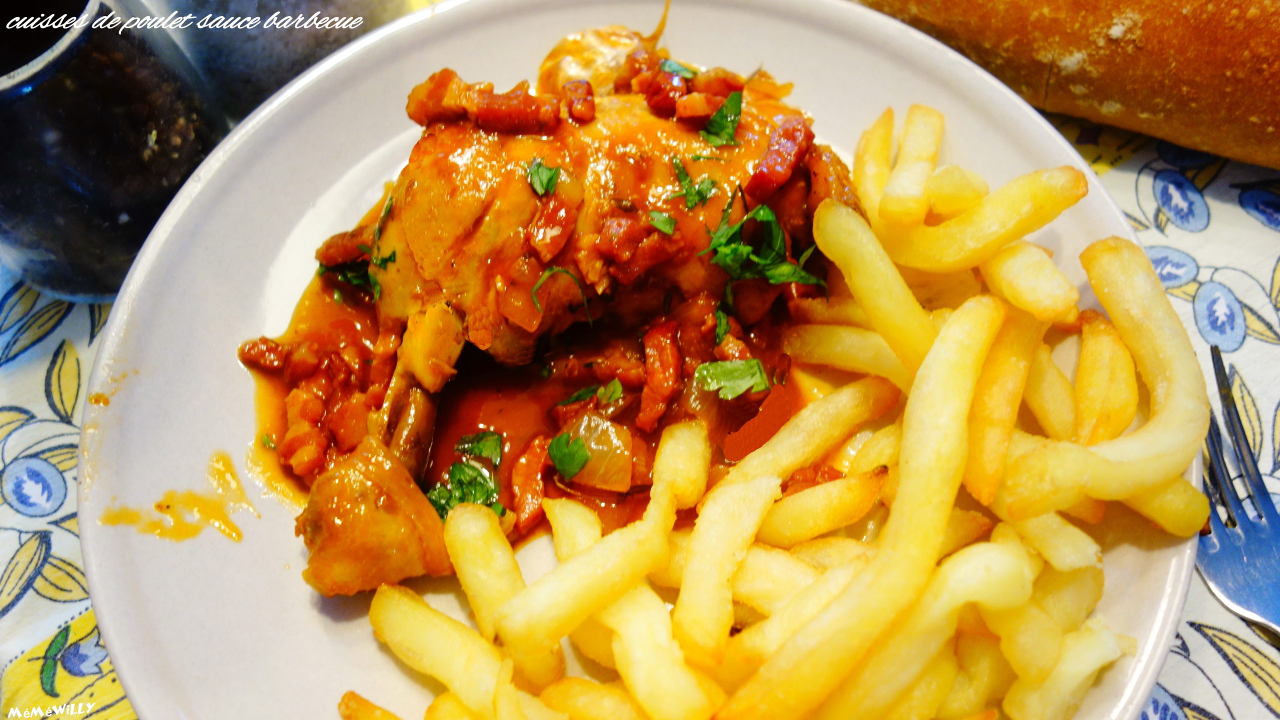 HAUTS DE CUISSES DE POULET SAUCE BARBECUE | Recette Cookeo