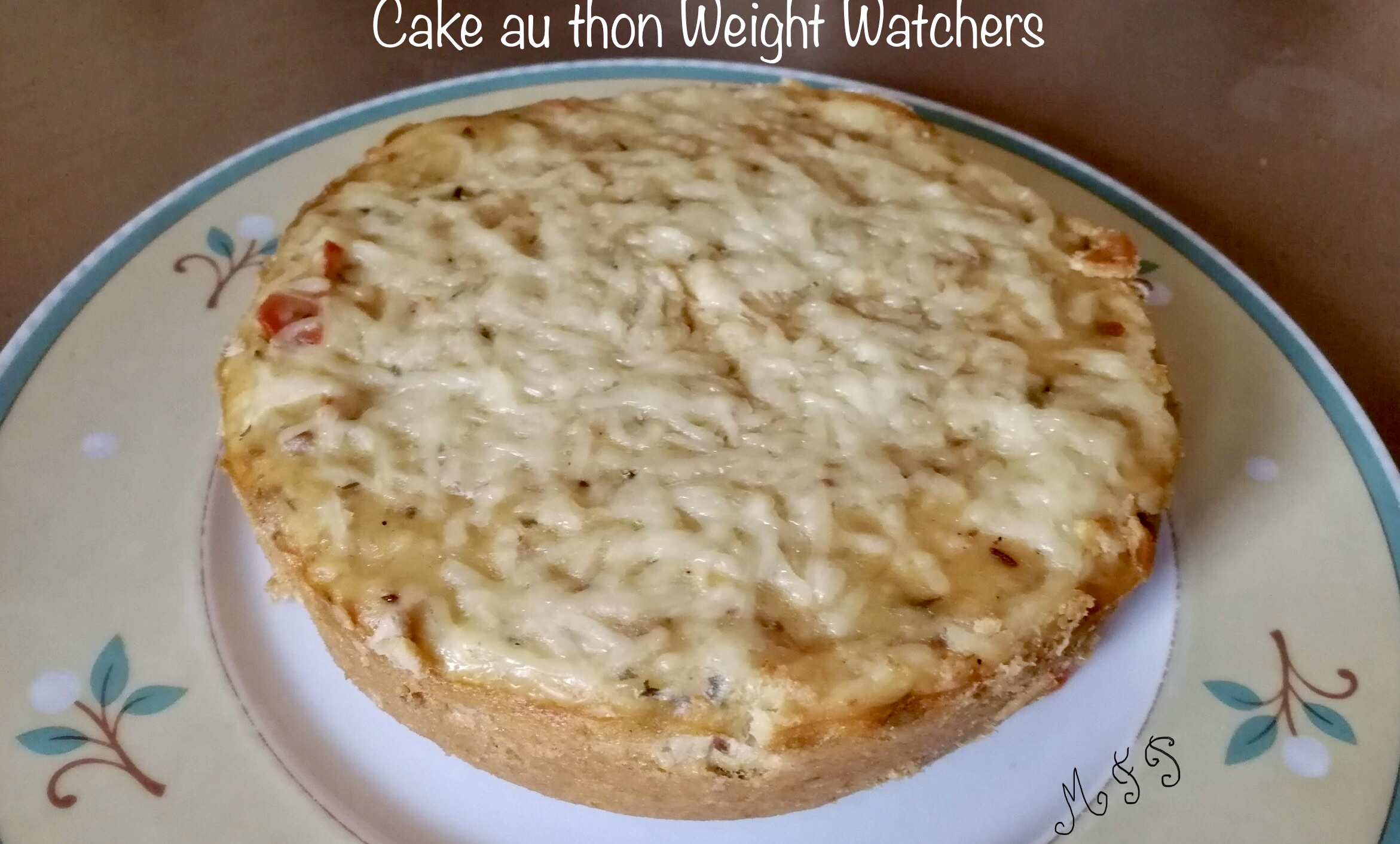 Cake au thon Weight Watchers