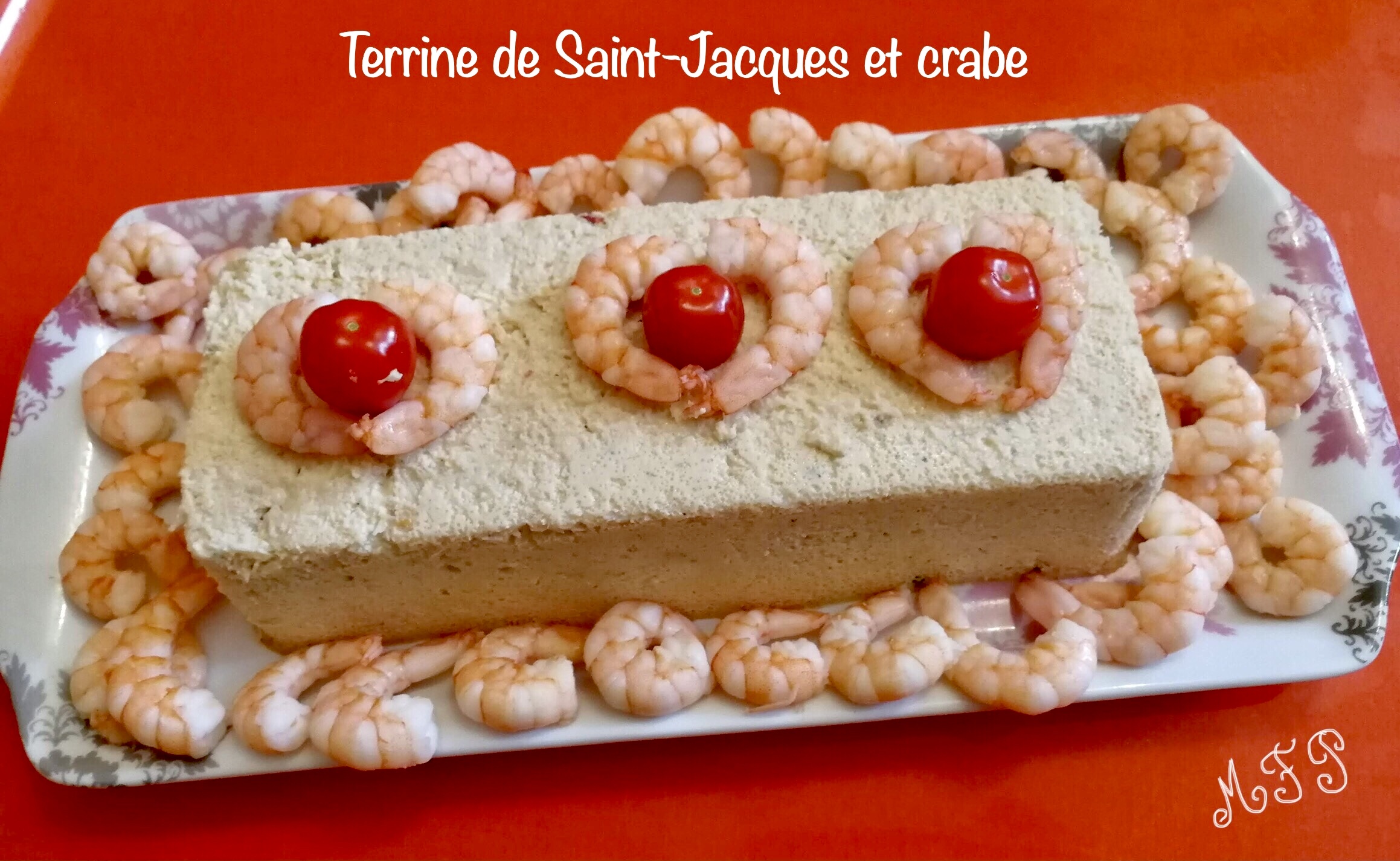 Terrine de Saint-Jacques et crabe
