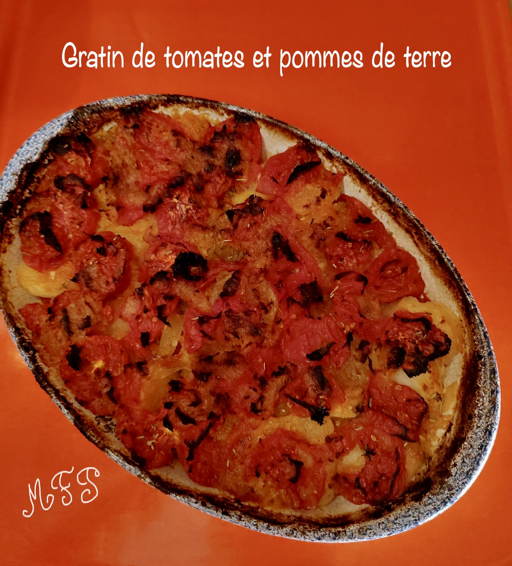 Gratin De Tomates Et Pommes De Terre - Recette Cookeo